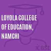 Loyola College of Education, Namchi Logo
