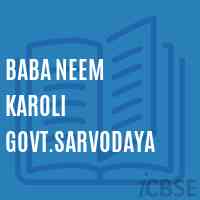 Baba Neem Karoli Govt.Sarvodaya School Logo