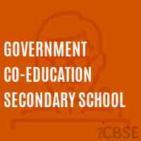 Government Co-Education Secondary School Logo