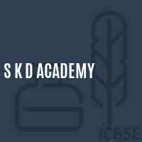 S K D Academy School Logo