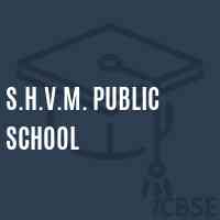 S.H.V.M. Public School Logo