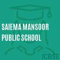 Saiema Mansoor Public School Logo