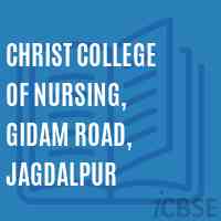 Christ College of Nursing, Gidam Road, Jagdalpur Logo