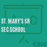 St. Mary'S Sr Sec School Logo