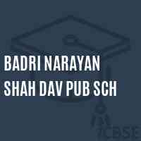 Badri Narayan Shah Dav Pub Sch School Logo