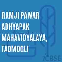 Ramji Pawar Adhyapak Mahavidyalaya, Tadmogli College Logo