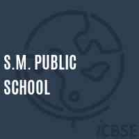 S.M. Public School Logo