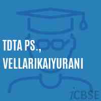 Tdta Ps., Vellarikaiyurani Primary School Logo