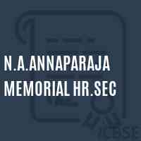 N.A.Annaparaja Memorial Hr.Sec High School Logo