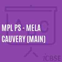 Mpl Ps - Mela Cauvery (Main) Primary School Logo