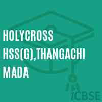 Holycross Hss(G),Thangachimada High School Logo