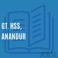 Gt. Hss, Anandur High School Logo