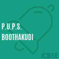 P.U.P.S. Boothakudi Primary School Logo