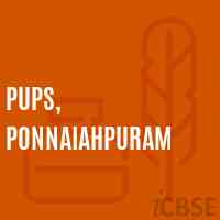 Pups, Ponnaiahpuram Primary School Logo