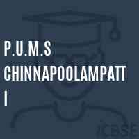 P.U.M.S Chinnapoolampatti Middle School Logo