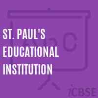 St. Paul's Educational Institution School Logo