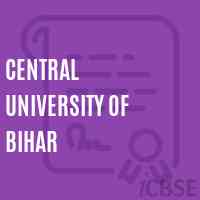 Central University of Bihar Logo