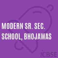 Modern Sr. Sec. School, Bhojawas Logo