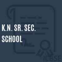 K.N. Sr. Sec. School Logo