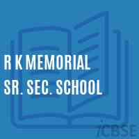 R K Memorial Sr. Sec. School Logo