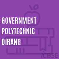 Government Polytechnic Dirang College Logo