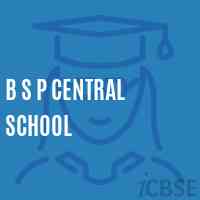 B S P Central School Logo
