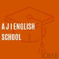 A J I English School Logo