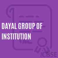 Dayal Group of Institution College Logo