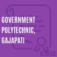 Government Polytechnic, Gajapati College Logo