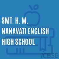 Smt. H. M. Nanavati English High School Logo