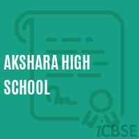 Akshara High School Logo