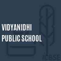 Vidyanidhi Public School Logo