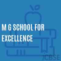 M G School For Excellence Logo
