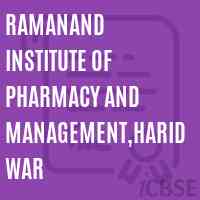 Ramanand Institute of Pharmacy and Management,Haridwar Logo