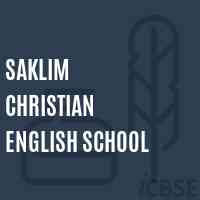 Saklim Christian English School Logo