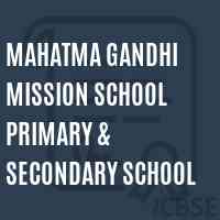 Mahatma Gandhi Mission School Primary & Secondary School Logo
