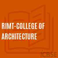 Rimt-College of Architecture Logo