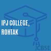 IPJ College, Rohtak Logo