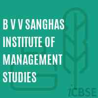 B V V Sanghas Institute of Management Studies Logo