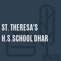 St. Theresa's H.S.School Dhar Logo