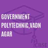 Government Polytechnic,Vadnagar College Logo
