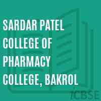 Sardar Patel College of Pharmacy College, Bakrol Logo