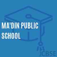 Ma'din Public School Logo
