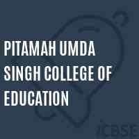Pitamah Umda Singh College of Education Logo