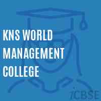 Kns World Management College Logo