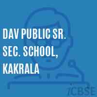 DAV Public Sr. Sec. School, Kakrala Logo