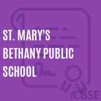 St. Mary's Bethany Public School Logo