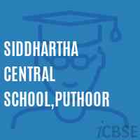 Siddhartha Central School,Puthoor Logo