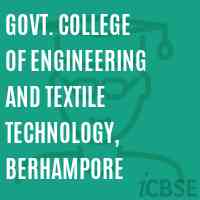 Govt. College of Engineering and Textile Technology, Berhampore Logo