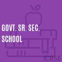 Govt. Sr. Sec. School Logo